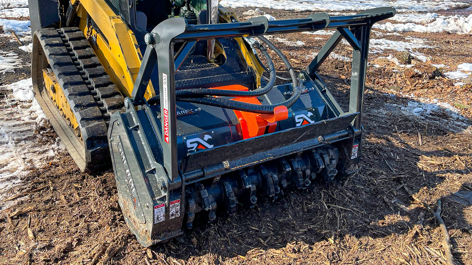 3- Shearex solid drum mulcher HD-60SX